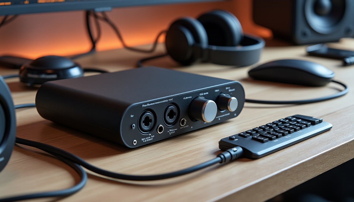 Interface audio : les entrées et sorties utiles au démarrage