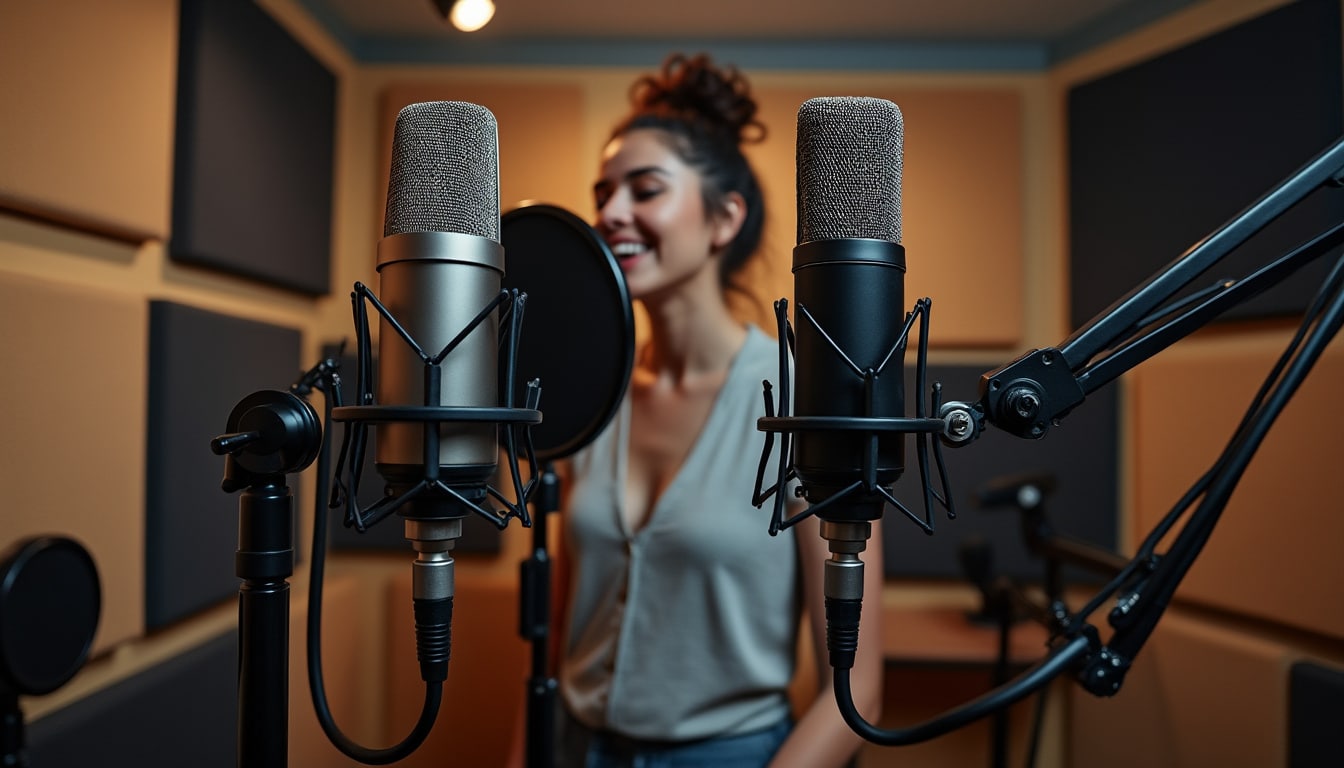 Micro statique ou dynamique en home studio : le choix par voix