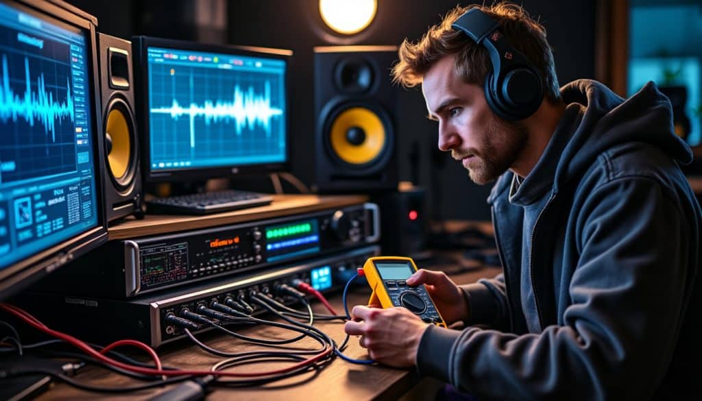Ronflement à 50 Hz : diagnostiquer une boucle de masse